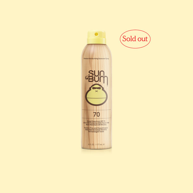 Sun Bum Original SPF70 Sonnenschutz Spray (vegan, glutenfrei) 177ml